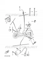 PARTIE ELECTRIQUE 2 pour Yamaha VP125 de 2008
