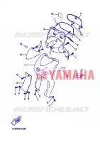 PROTEGE JAMBES pour Yamaha YH50 de 2005