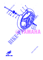 ROUE AVANT pour Yamaha YH50 de 2005