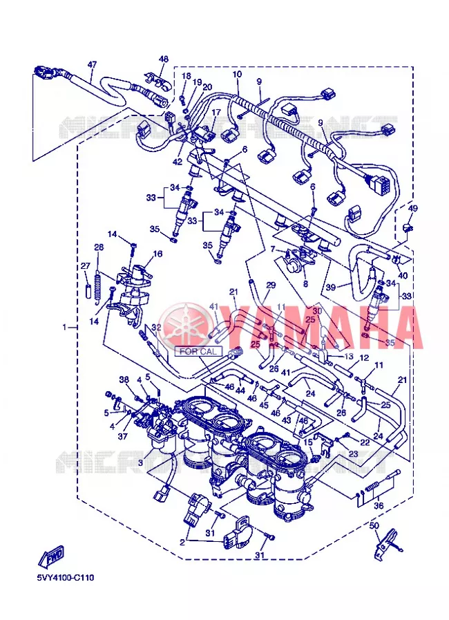 ADMISSION 2 Yamaha MOTO 1000 2004 R1  YZF-R1 YZF-R1S R1