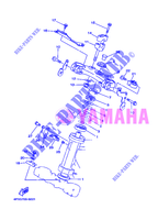 DIRECTION pour Yamaha TT250R  de 2004