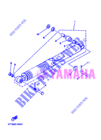 AMORTISSEUR ARRIERE pour Yamaha DT125 de 2007