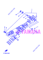 AMORTISSEUR ARRIERE pour Yamaha DT125 de 2008