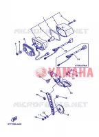FEU ARRIERE pour Yamaha DT125 de 2008