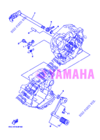 AXE DE SELECTEUR / PEDALE pour Yamaha YBR125ED de 2005