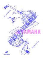 AXE DE SELECTEUR / PEDALE pour Yamaha YBR125ED de 2007