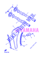 ARBRE A CAMES / CHAINE DE DISTRIBUTION pour Yamaha YZF-R1 de 2007