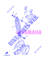 BRAS OSCILLANT / AMORTISSEUR pour Yamaha AL115C MIO de 2007