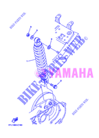 BRAS OSCILLANT / AMORTISSEUR pour Yamaha AL115C MIO de 2007