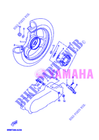 ROUE ARRIERE pour Yamaha CS50Z JOGRR de 2005