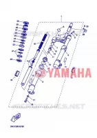 FOURCHE pour Yamaha YQ50L de 2004