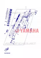 FOURCHE pour Yamaha YQ50 de 2005
