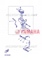 MAITRE CYLINDRE DE FREIN ARRIERE pour Yamaha YQ50 de 2005