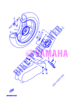 ROUE ARRIERE pour Yamaha CS50Z MACH G LIQUIDE de 2006
