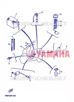 PARTIE ELECTRIQUE 2 pour Yamaha CS50Z MACH G LIQUIDE de 2005