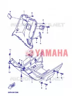 PROTEGE JAMBES pour Yamaha CW50S de 2004