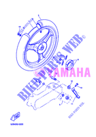 ROUE ARRIERE pour Yamaha YH50 de 2004