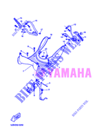 SUPPORT / REPOSE PIEDS pour Yamaha YH50 de 2004