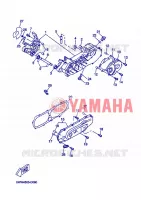 CARTER MOTEUR pour Yamaha BOOSTER NAKED de 2006