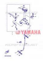 MAITRE CYLINDRE DE FREIN AVANT pour Yamaha BOOSTER NAKED de 2006