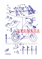 PARTIE ELECTRIQUE 2 pour Yamaha BOOSTER NAKED de 2006