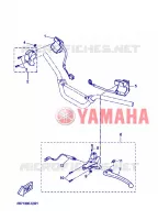 COMMODO / LEVIER pour Yamaha BOOSTER NAKED de 2007