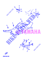 SUPPORT / REPOSE PIEDS pour Yamaha CS50 MACH G AIR de 2006