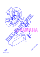 ROUE ARRIERE pour Yamaha CS50 MACH G AIR de 2004