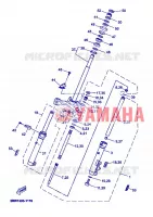 FOURCHE pour Yamaha CS50 MACH G AIR de 2005