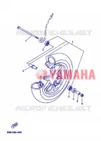 ROUE AVANT pour Yamaha CS50 MACH G AIR de 2005