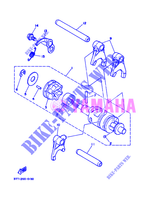 BARILLET DE SELECTION / FOURCHETTES pour Yamaha DT125 de 2007