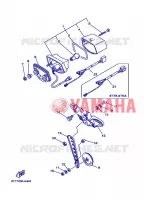 FEU ARRIERE pour Yamaha DT125 de 2007