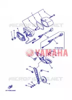 FEU ARRIERE pour Yamaha DT125 de 2008
