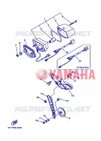 FEU ARRIERE pour Yamaha DT125 de 2008