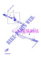 GUIDON ET CABLES pour Yamaha DT50R X-LIMIT ENDURO de 2008