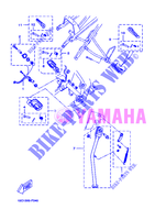 SUPPORT / REPOSE PIEDS pour Yamaha DT50R X-LIMIT ENDURO de 2008
