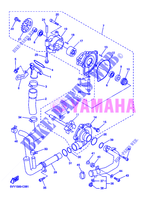 POMPE A EAU / DURITES pour Yamaha YZF-R1 de 2004