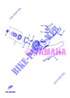ARBRE A CAMES / CHAINE DE DISTRIBUTION pour Yamaha YP125R de 2006