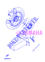 ROUE ARRIERE pour Yamaha CS50 MACH G AIR de 2008