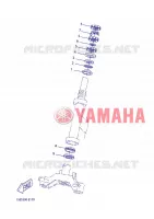 DIRECTION pour Yamaha STUNT NAKED de 2008