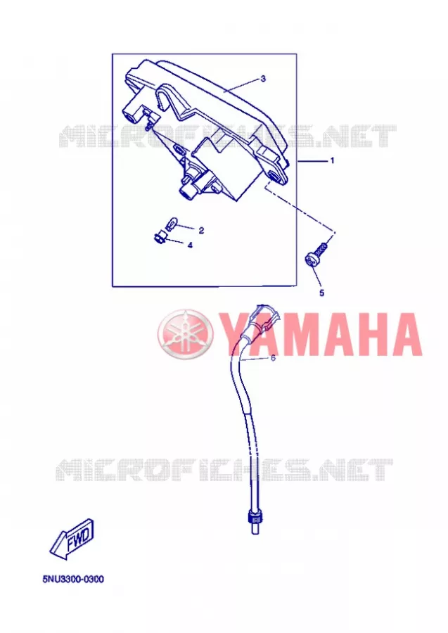 COMPTEUR  Yamaha SCOOTER 50 2008 ROCKET  CW50RSP POWER ROCKET