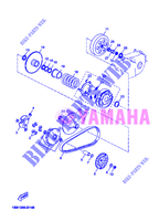 EMBRAYAGE DE DEMARREUR pour Yamaha VP125 de 2008