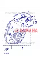 PHARE  pour Yamaha VP125 de 2008