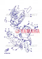 PROTEGE JAMBES pour Yamaha STUNT NAKED de 2007