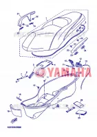 SELLE pour Yamaha YP125R de 2006