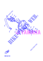 POMPE A EAU / DURITES pour Yamaha YQ50L  de 2005