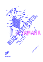 RADIATEUR / DURITES pour Yamaha YQ50L  de 2006