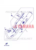 Phare Avant Moto 7 Pouces 35W Ambre - Compatible Yamaha YBR125 2002-2013
