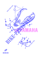 SUPPORT / REPOSE PIEDS pour Yamaha YN50 de 2005