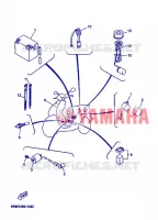 PARTIE ELECTRIQUE 2 pour Yamaha MACH G LIQUIDE de 2008